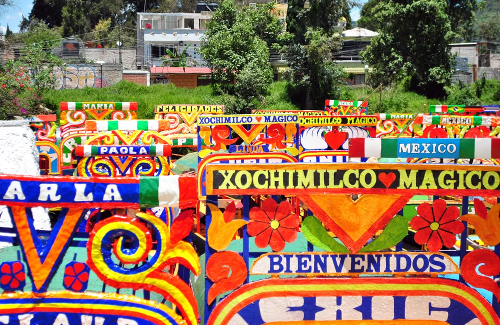 Xochimilco trajineras
